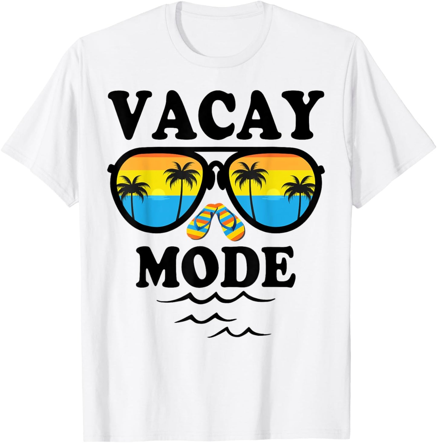 Vacay Mode Shirt For Summer Cruise Holiday Vacation Trip T-Shirt - T-Shirt | White