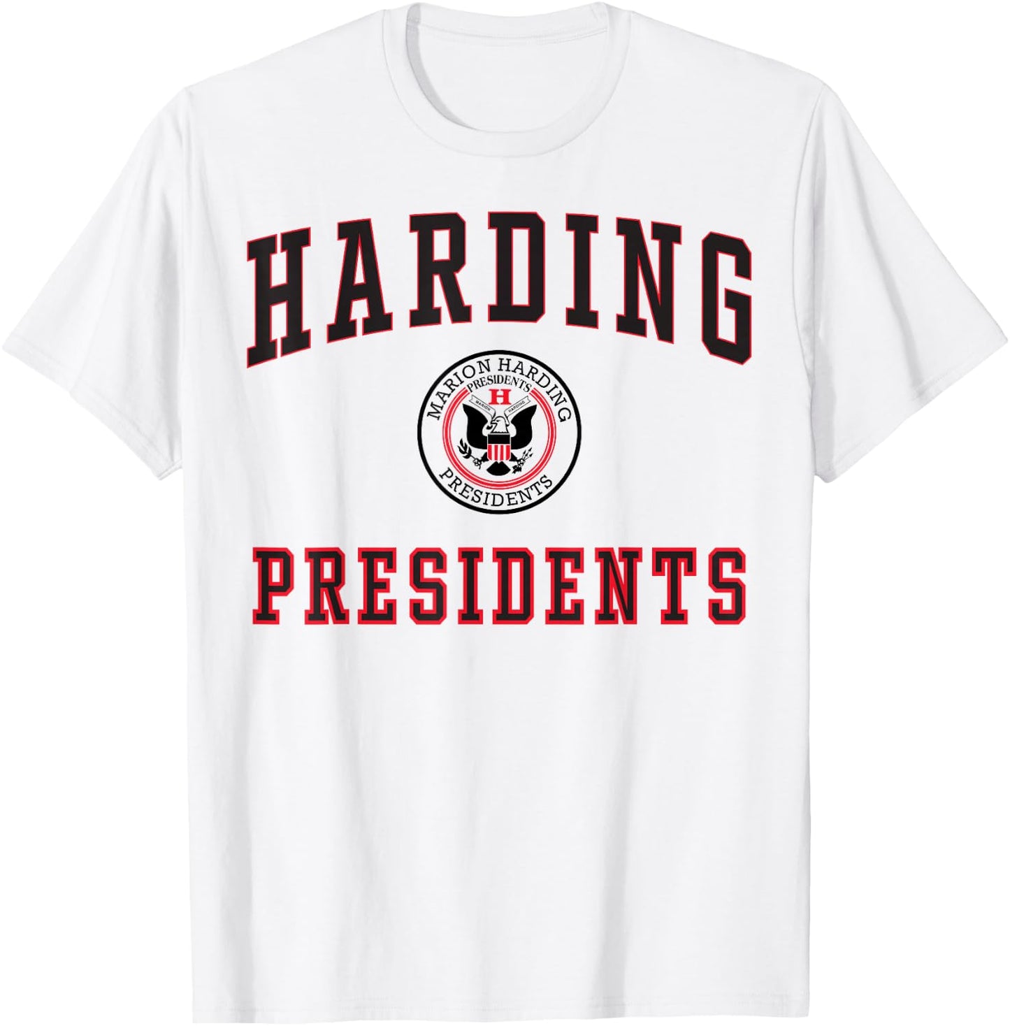 Harding High School Presidents C1 T-Shirt - T-Shirt | White