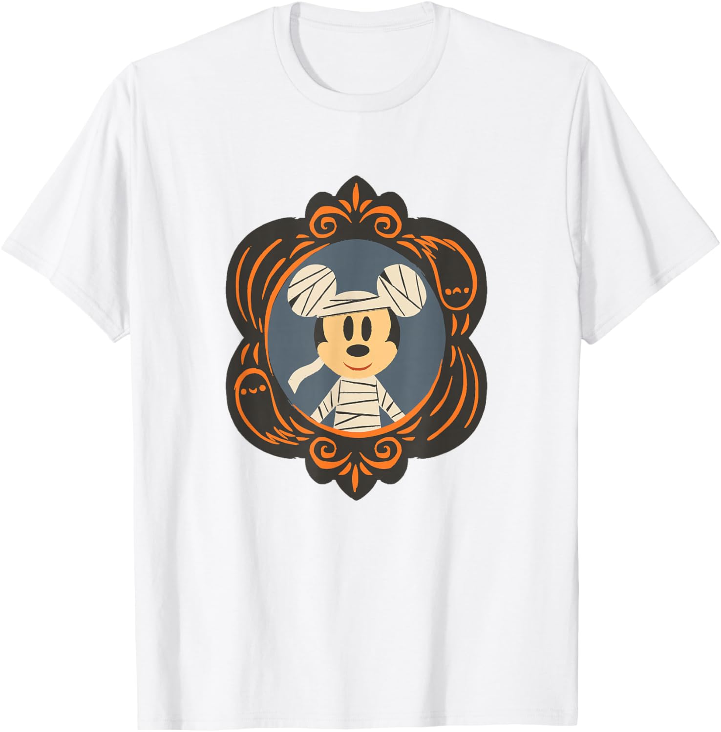 Disney Mickey And Friends Halloween Mummy Costume Mirror T-Shirt - T-Shirt | White