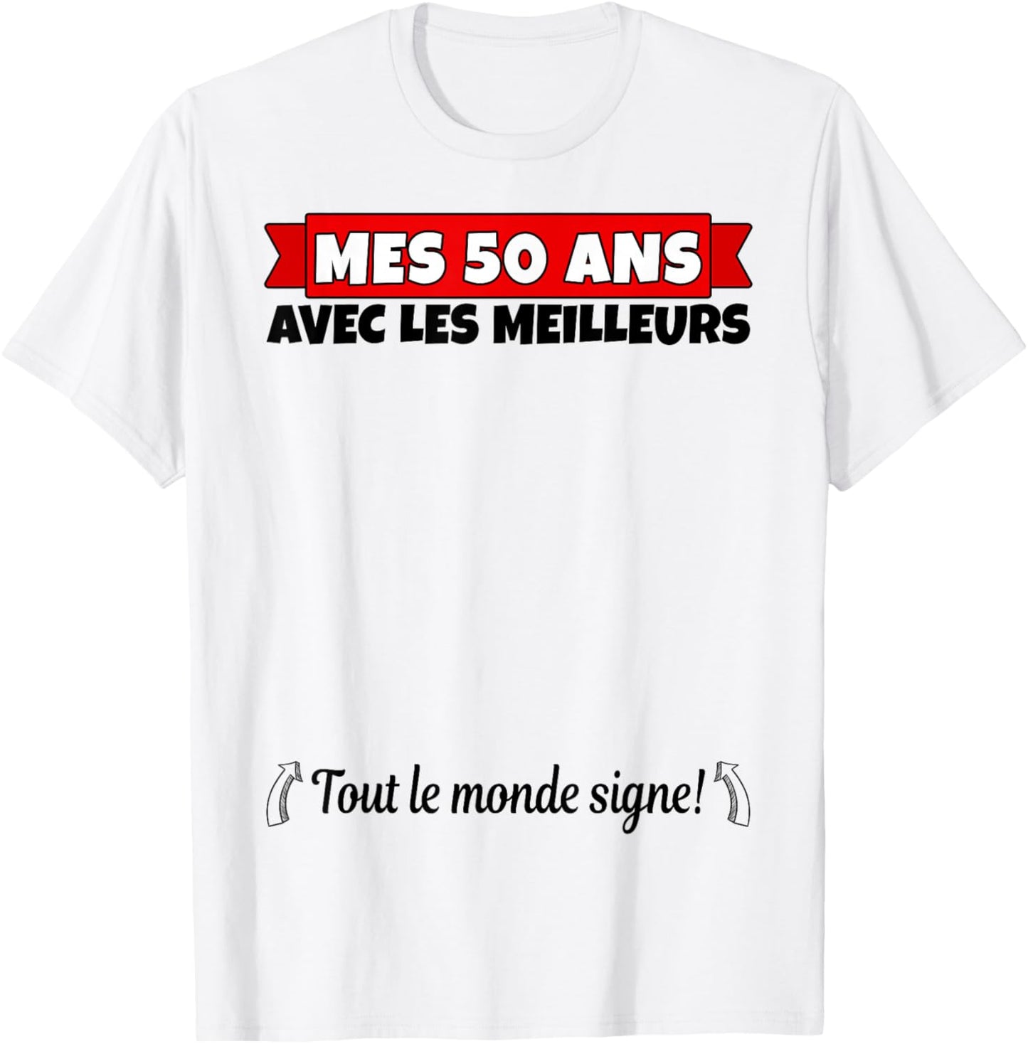 50 Years to Sign 50 Years Anniversary Man Woman Anniv 50 T-Shirt - T-Shirt | White