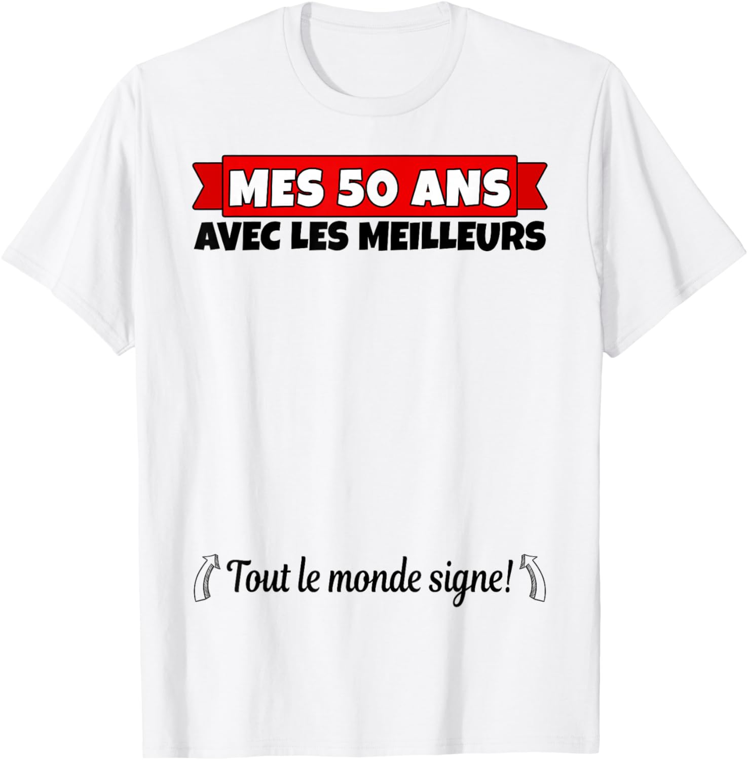 50 Years to Sign 50 Years Anniversary Man Woman Anniv 50 T-Shirt - T-Shirt | White