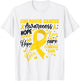 Elephant Childhood Cancer Awareness month In September 2024 T-Shirt - T-Shirt | White