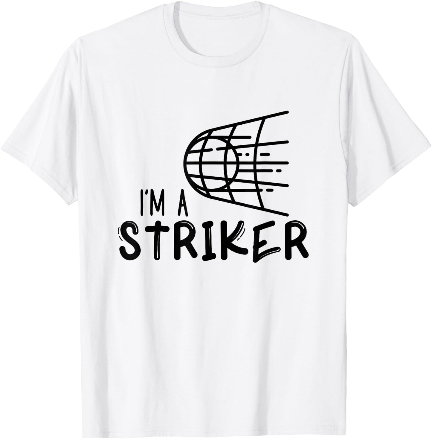 Soccer Striker T-Shirt - T-Shirt | White
