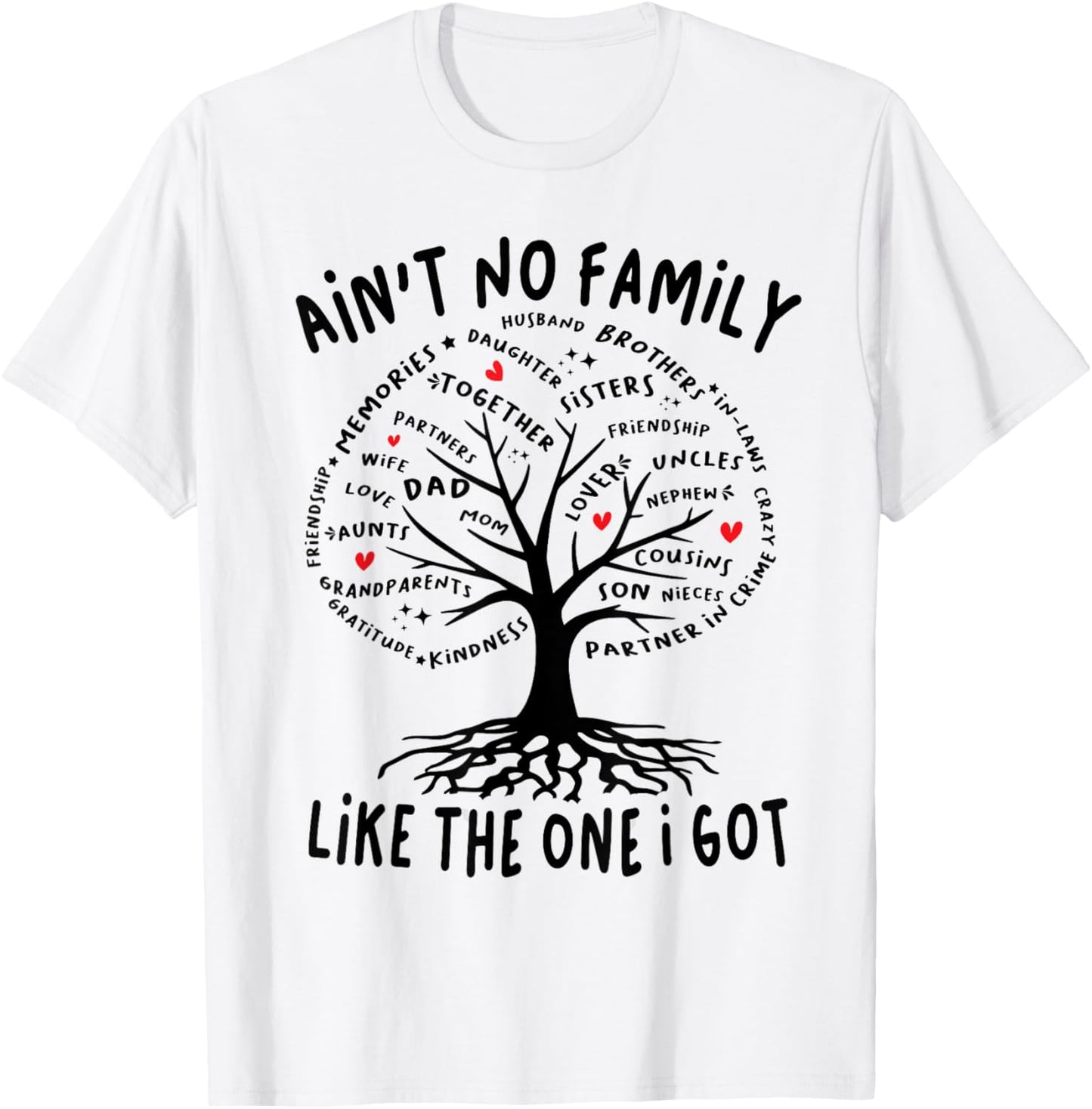 Ain't No Family Like The One I Got Matching Family Reunion T-Shirt - T-Shirt | White