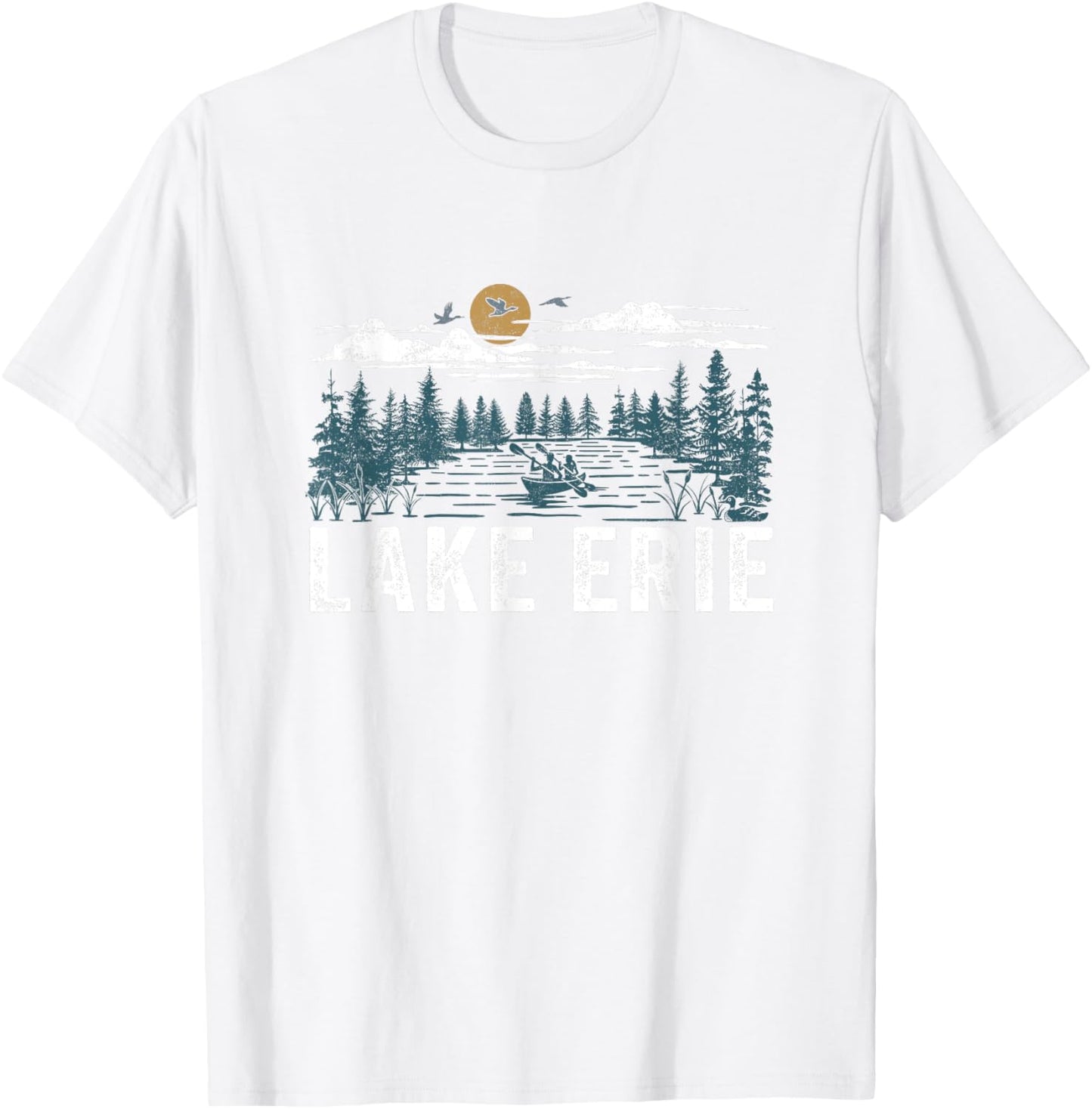 Lake Erie T-Shirt - T-Shirt | White