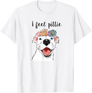 Funny Pit Bull, Funny Dog, Dog Mom T-Shirt - T-Shirt | White