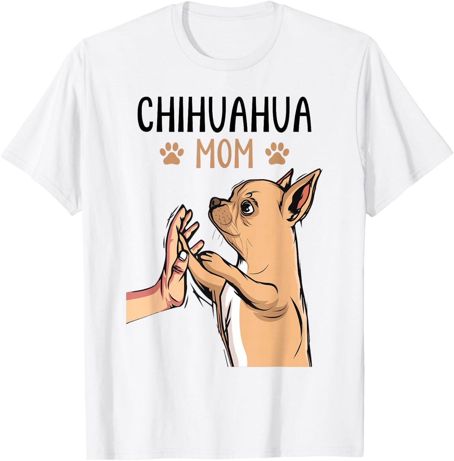 Chihuahua Mom Mummy Dogs Mom Women T-Shirt - T-Shirt | White