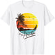 Aruba Retro Summer Tropical Beach T-Shirt - T-Shirt | White