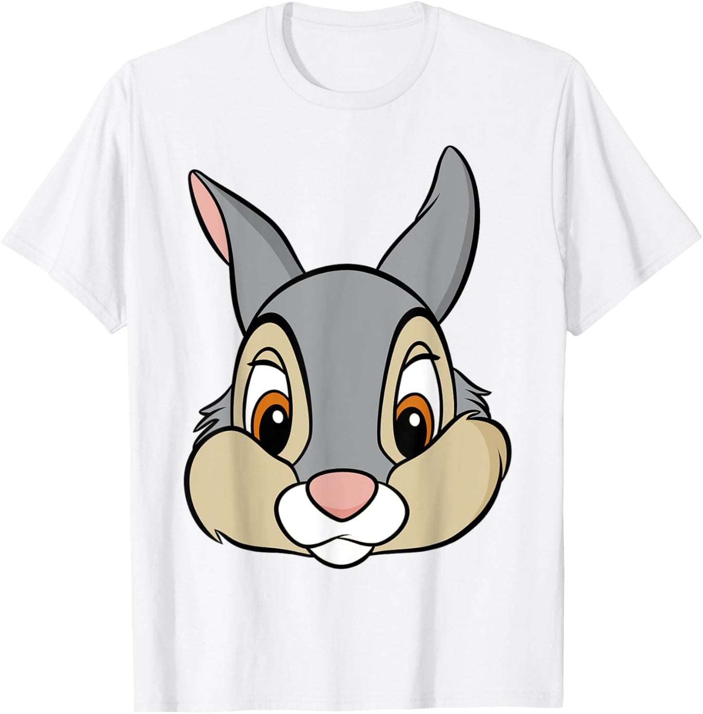 Disney Bambi Thumper Big Face T-Shirt - T-Shirt | White