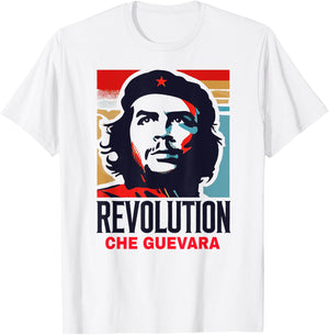 Che Guevara Rebel Signature Guerrilla Icon Revolution T-Shirt - T-Shirt | White