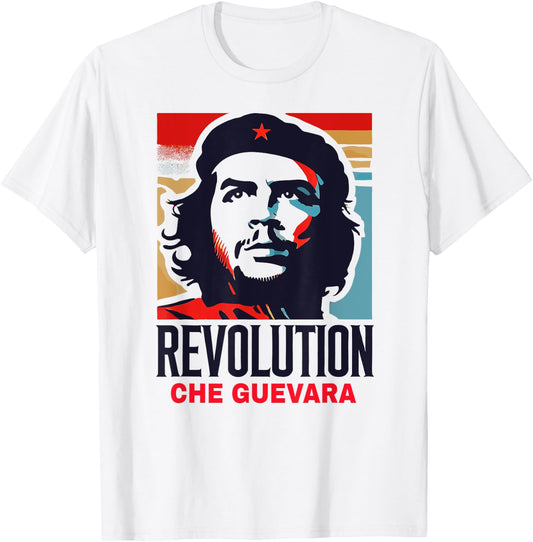 Che Guevara Rebel Signature Guerrilla Icon Revolution T-Shirt - T-Shirt | White