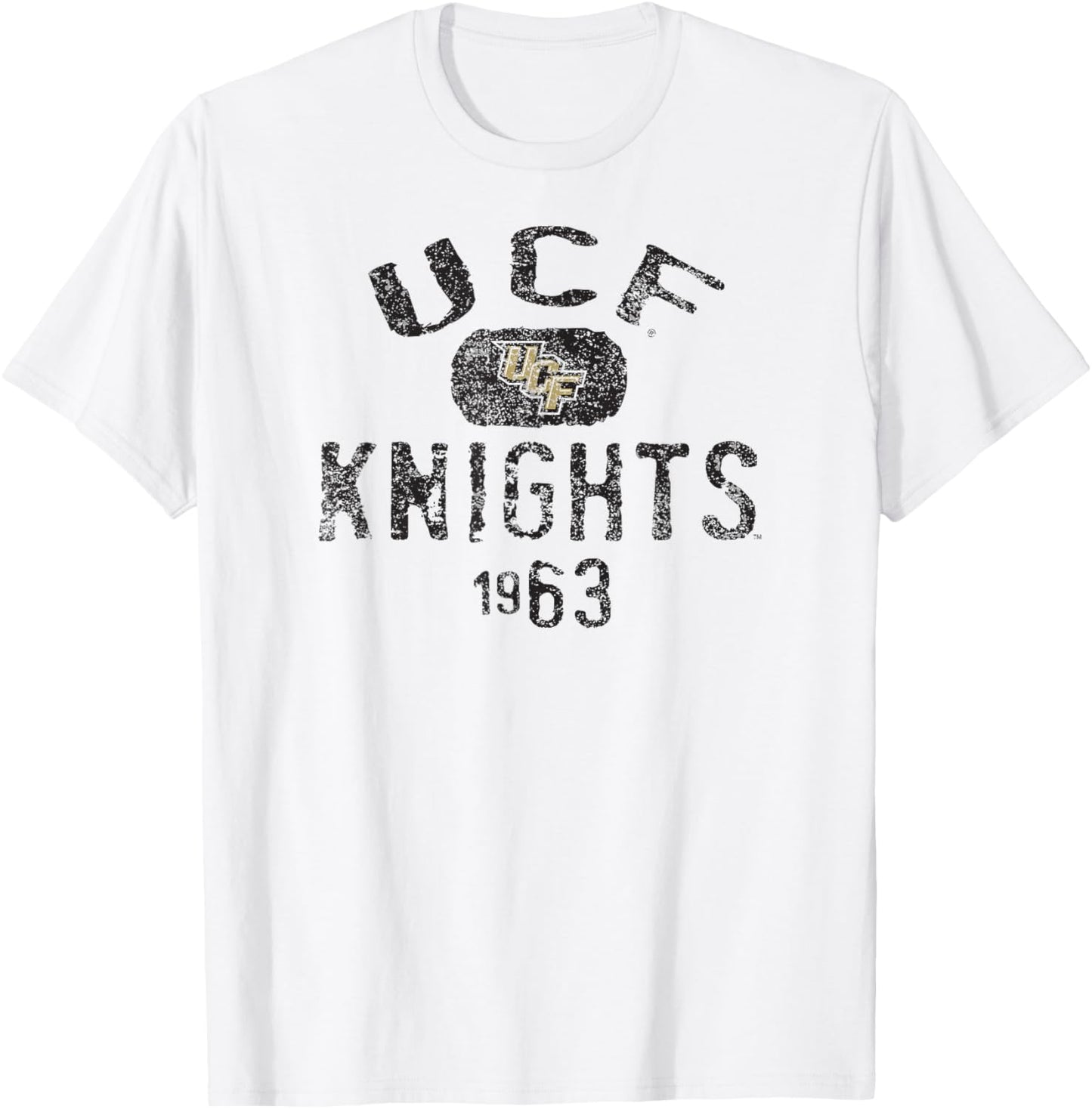 Central Florida Golden Knights 1963 Vintage Gray T-Shirt - T-Shirt | White