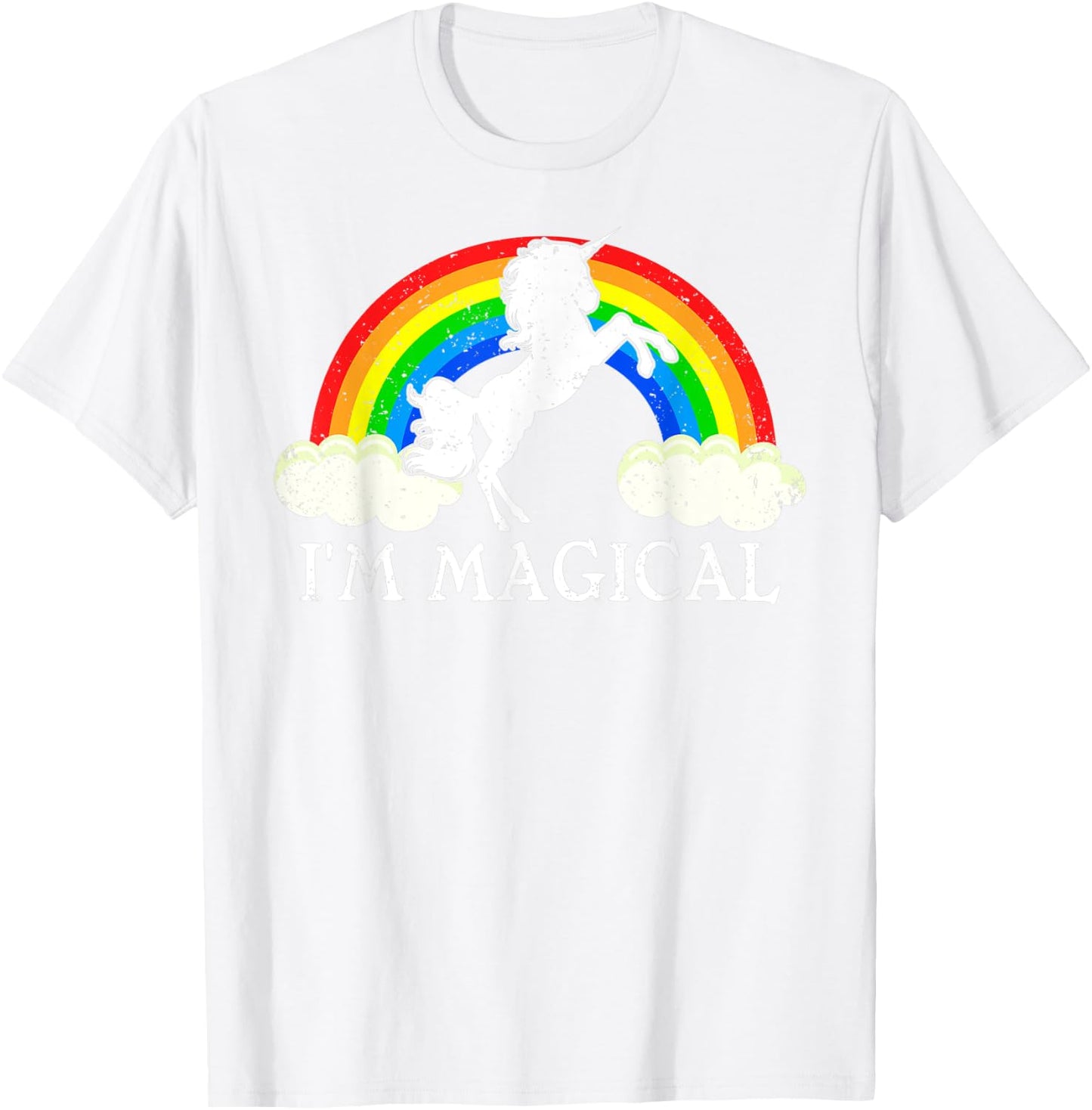 I'm Magical Leprechaun Unicorn St. Patrick's Day T-Shirt - T-Shirt | White