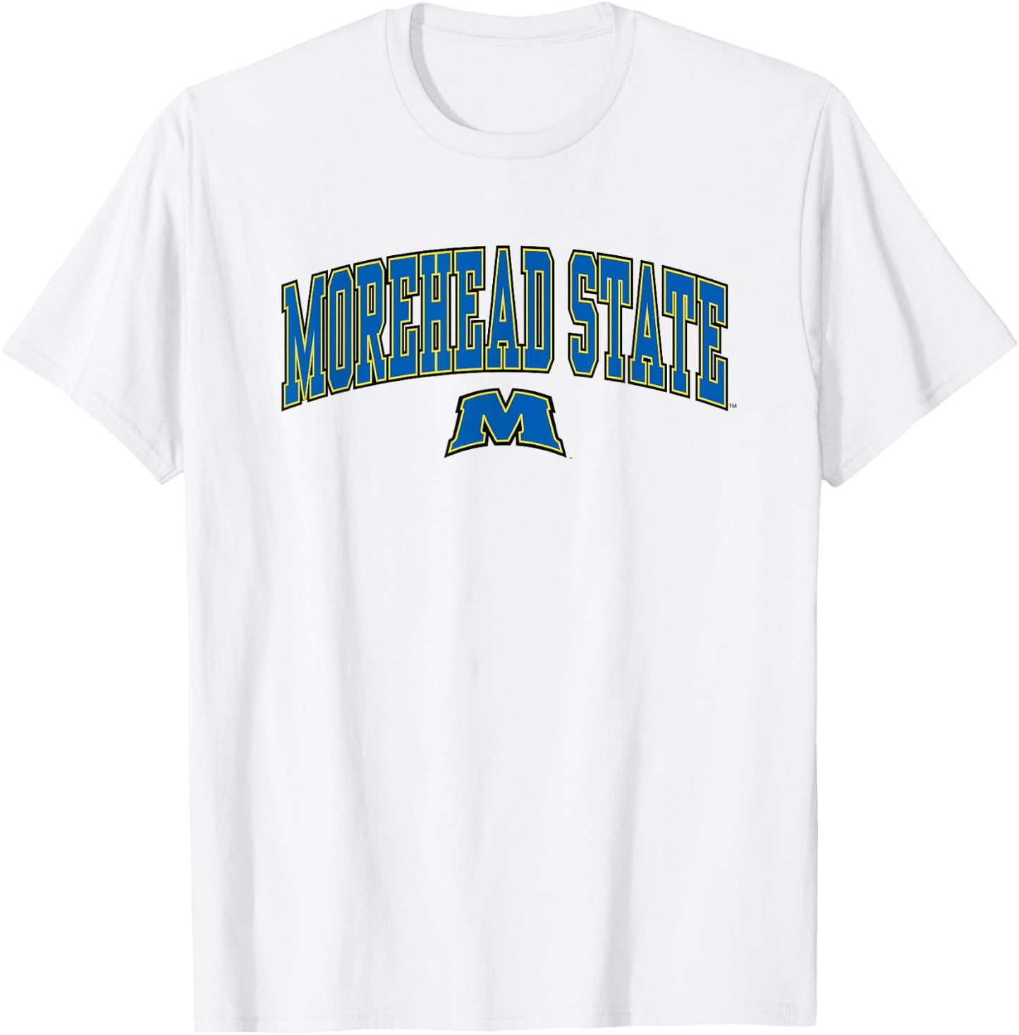 Morehead State Eagles Arch Over Officially Licensed T-Shirt - T-Shirt | White
