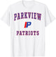 Parkview Arts-Science Magnet High School Patriots T-Shirt - T-Shirt | White