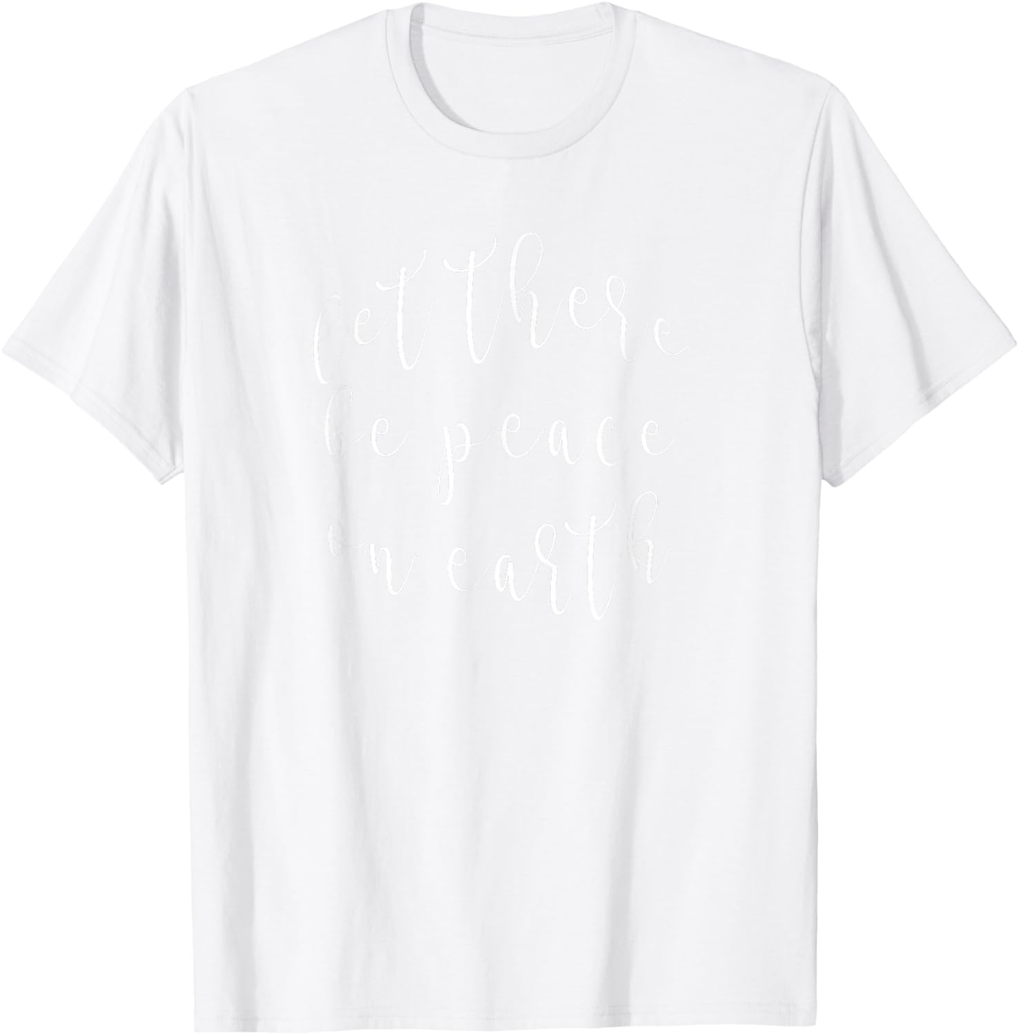 CFO Let There Be Peace On Earth Nine O'Clock Prayer T-Shirt - T-Shirt | White