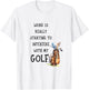 Funny Golf Office Humor Golfing Work Golfer Quote T-Shirt - T-Shirt | White