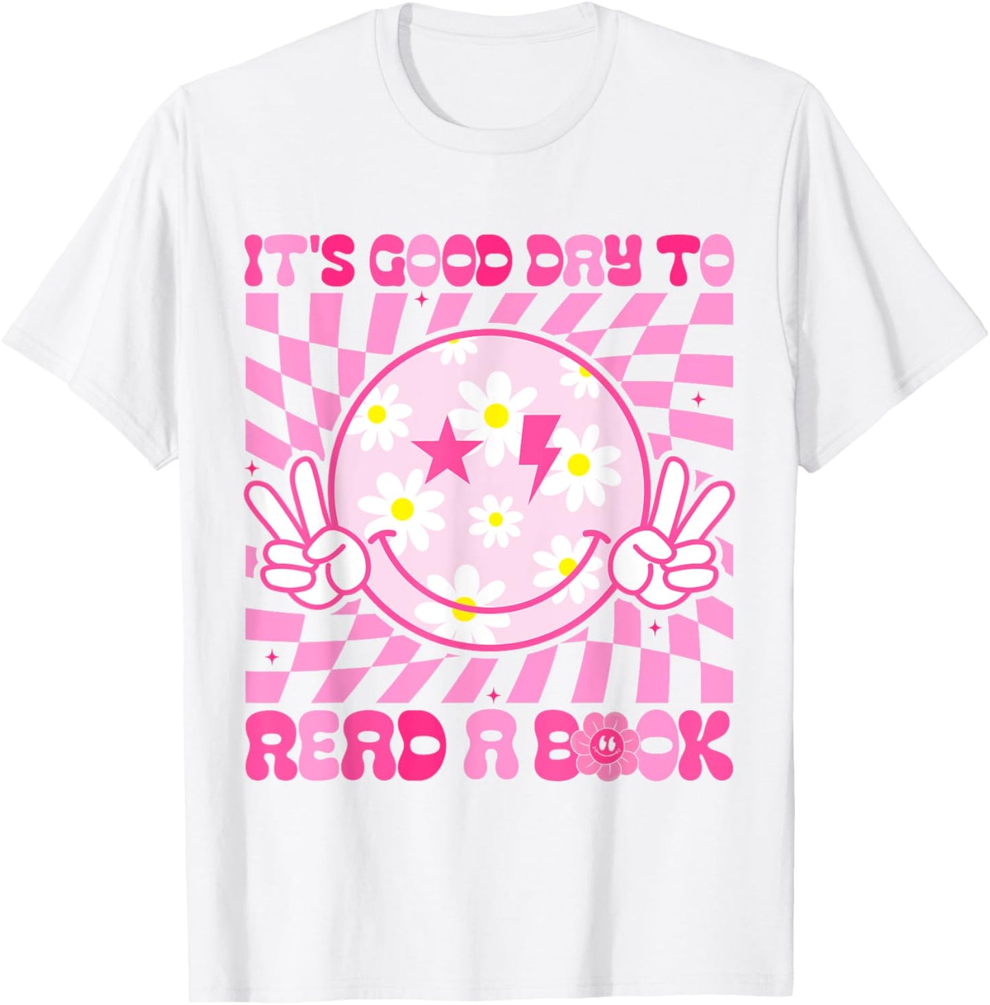It's Good Day To Read Book Funny Library Reading Lovers T-Shirt - T-Shirt | White