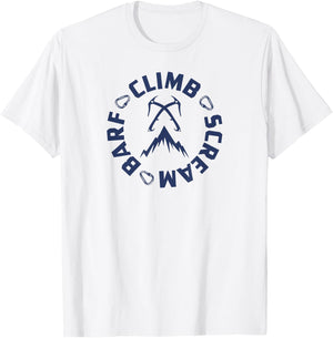 Ice Climbing Axe T-Shirt - T-Shirt | White
