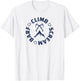 Ice Climbing Axe T-Shirt - T-Shirt | White