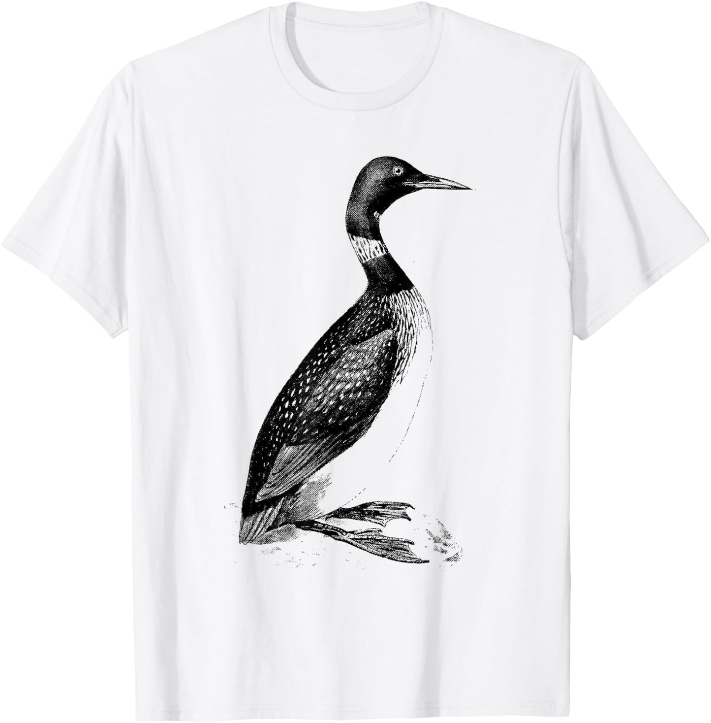 Common Loon Lake Loons Aquatic Birds Common Loon T-Shirt - T-Shirt | White