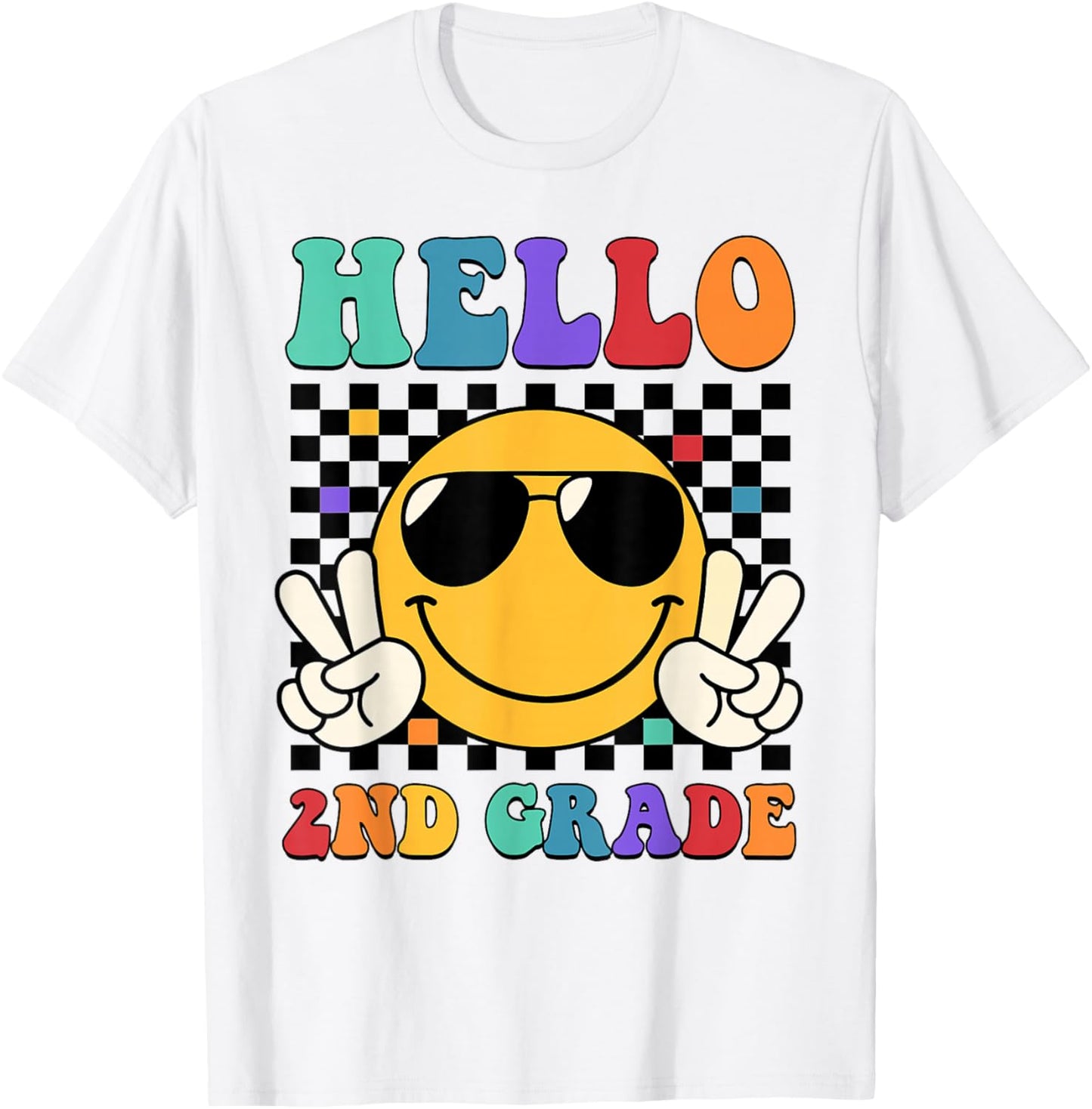 2nd Grade Teacher Shirts, First Day Second Grade Shirt Girls T-Shirt - T-Shirt | White