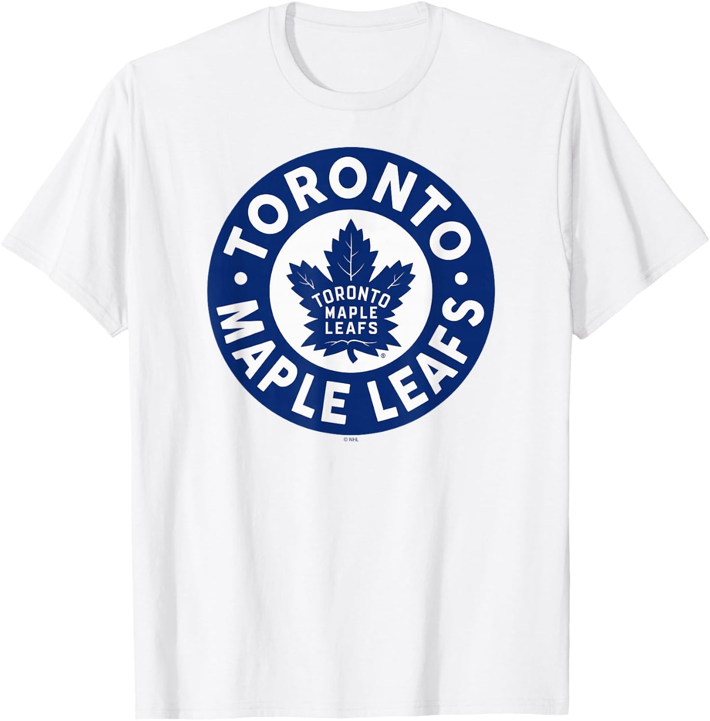 Toronto Maple Leafs Symbol Gray Officially Licensed T-Shirt - T-Shirt | White