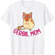 Gerbil Mom Gerbil Owner Gerbil Lover Gerbil Mama T-Shirt - T-Shirt | White
