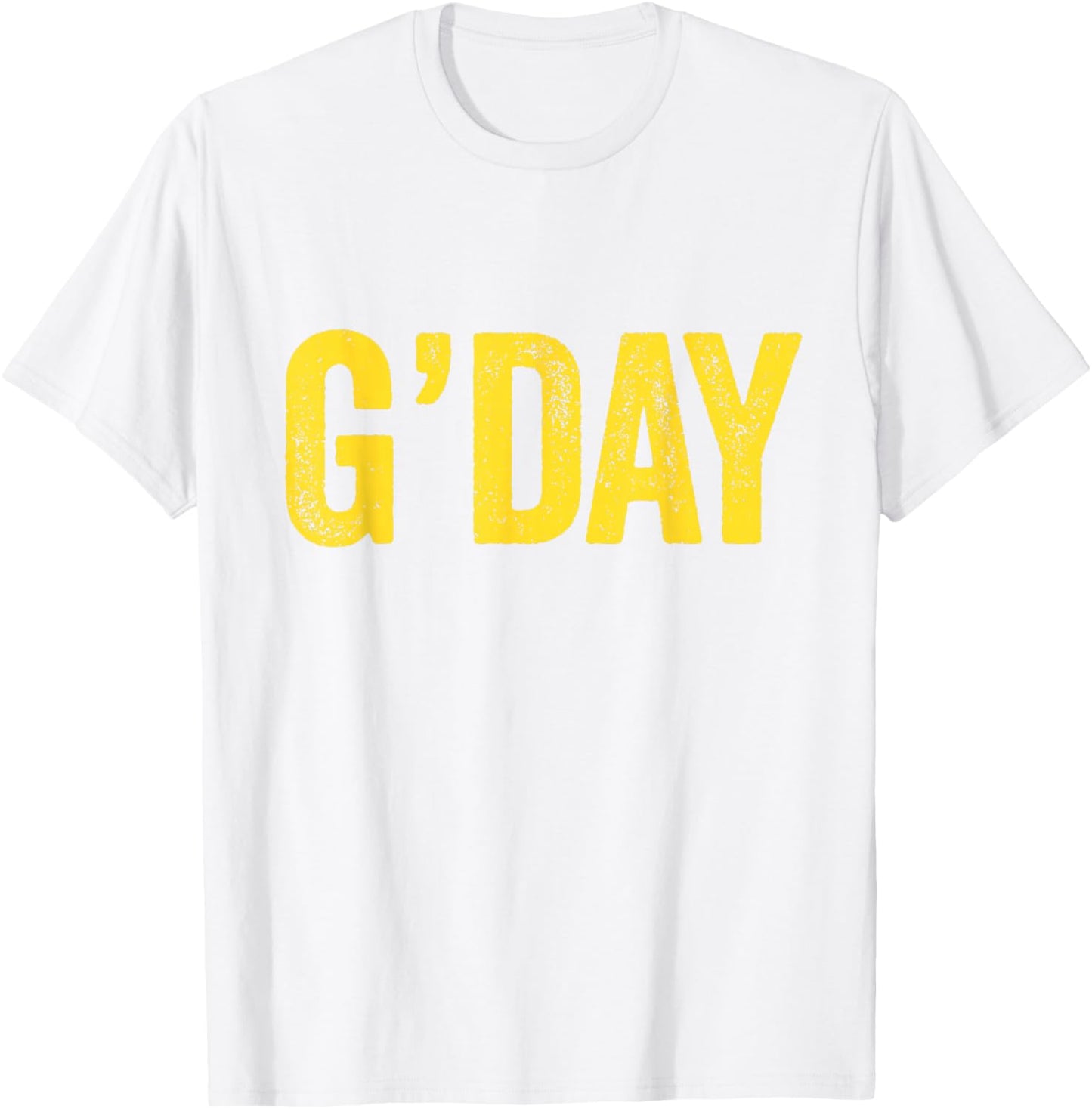 G'day! Australian Slang Australia Adult Men Women Kids T-Shirt - T-Shirt | White