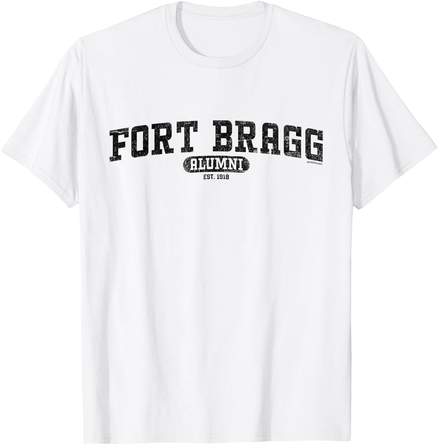 Fort Bragg Alumni - Home of Airborne & Special Operations! T-Shirt - T-Shirt | White