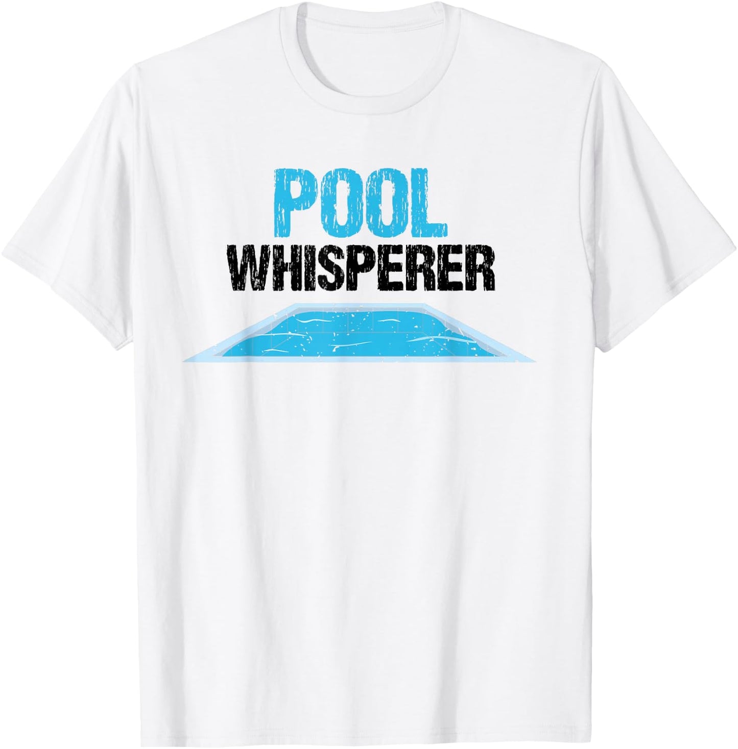 Pool Guy Design for Swimming Pool Boy and Pool Cleaner T-Shirt - T-Shirt | White