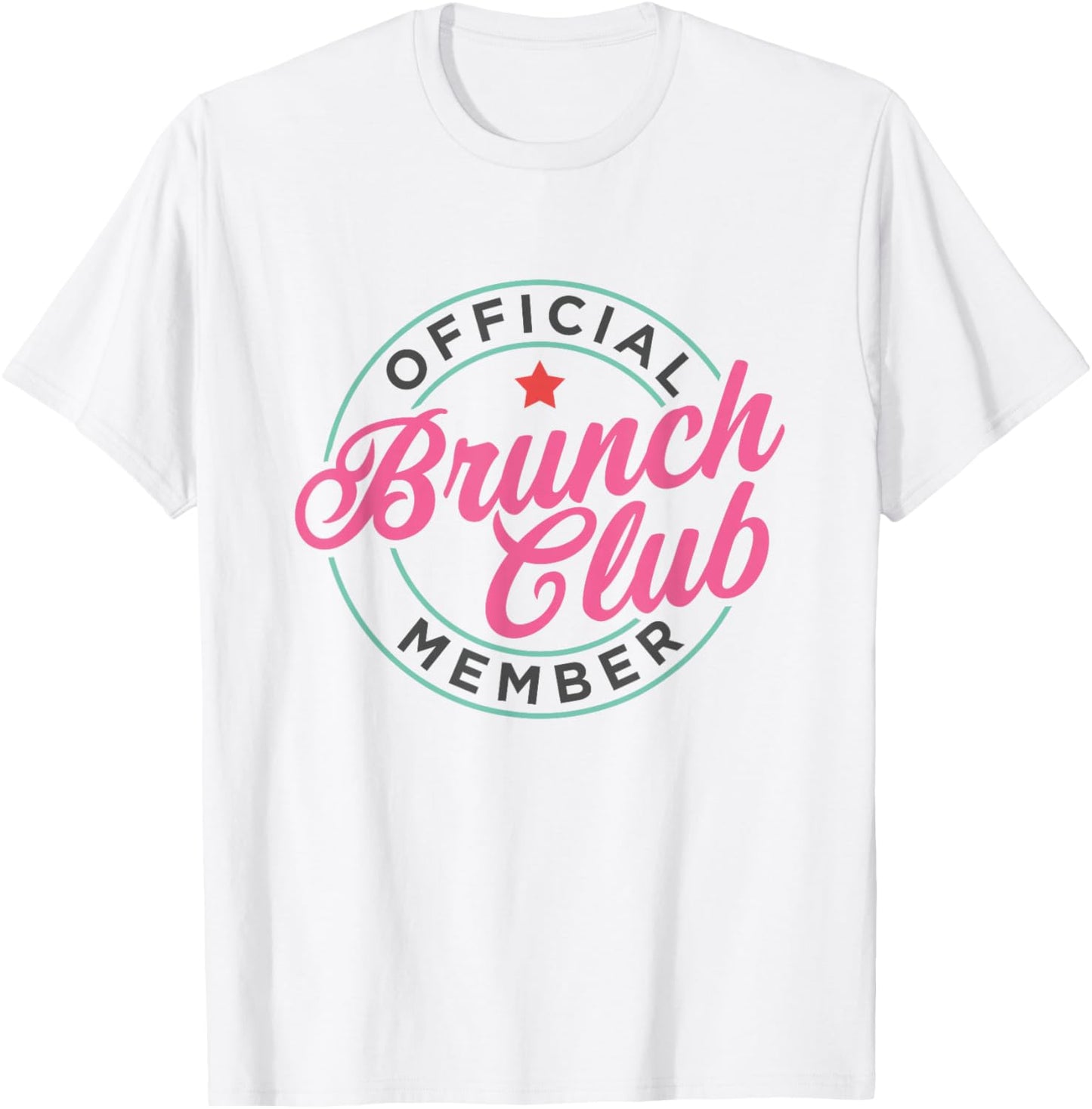 Brunch Club Official Member T-Shirt - T-Shirt | White