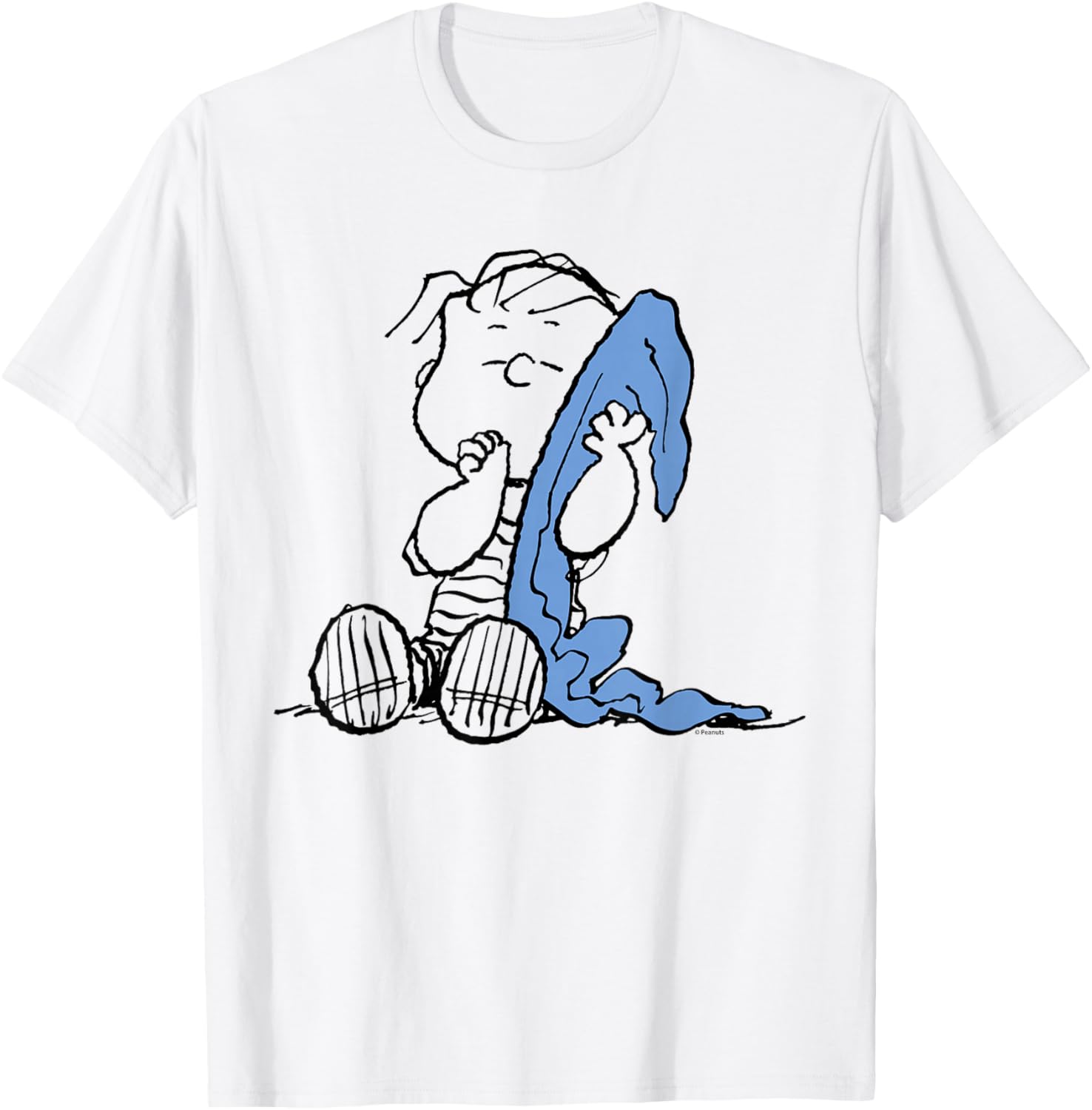 Peanuts - Linus Blanket T-Shirt - T-Shirt | White