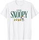 Peanuts - Snoopy 1950 Camping T-Shirt - T-Shirt | White