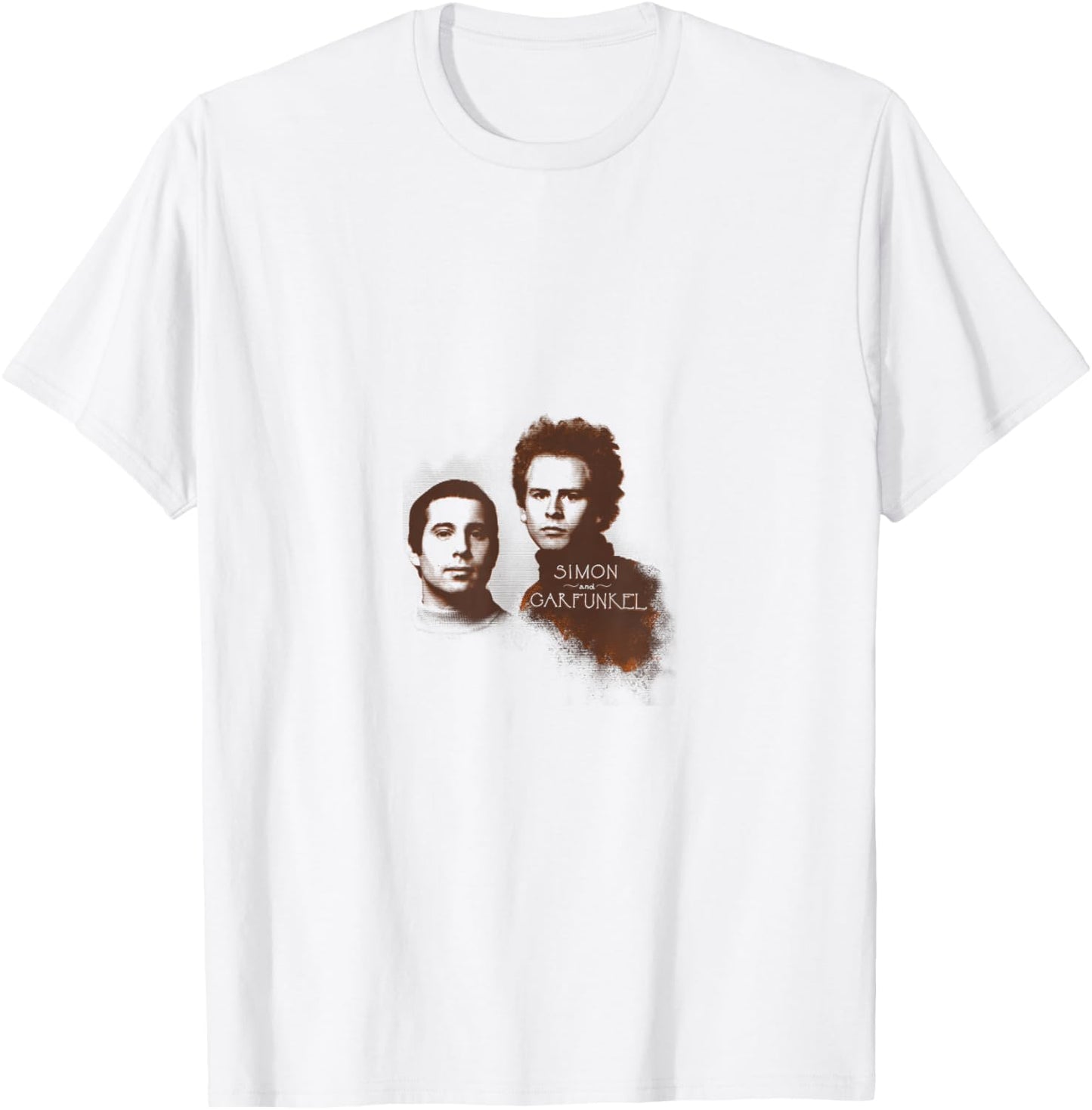 Simon & Garfunkel - Faces T-Shirt - T-Shirt | White