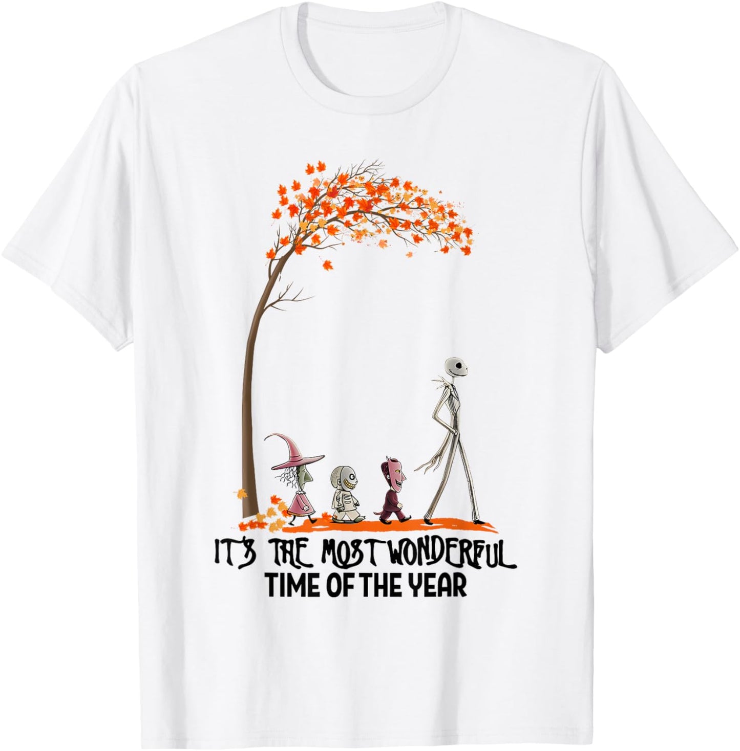It's The Most Wonderful Time Of The Year Autumn Fall T-Shirt - T-Shirt | White