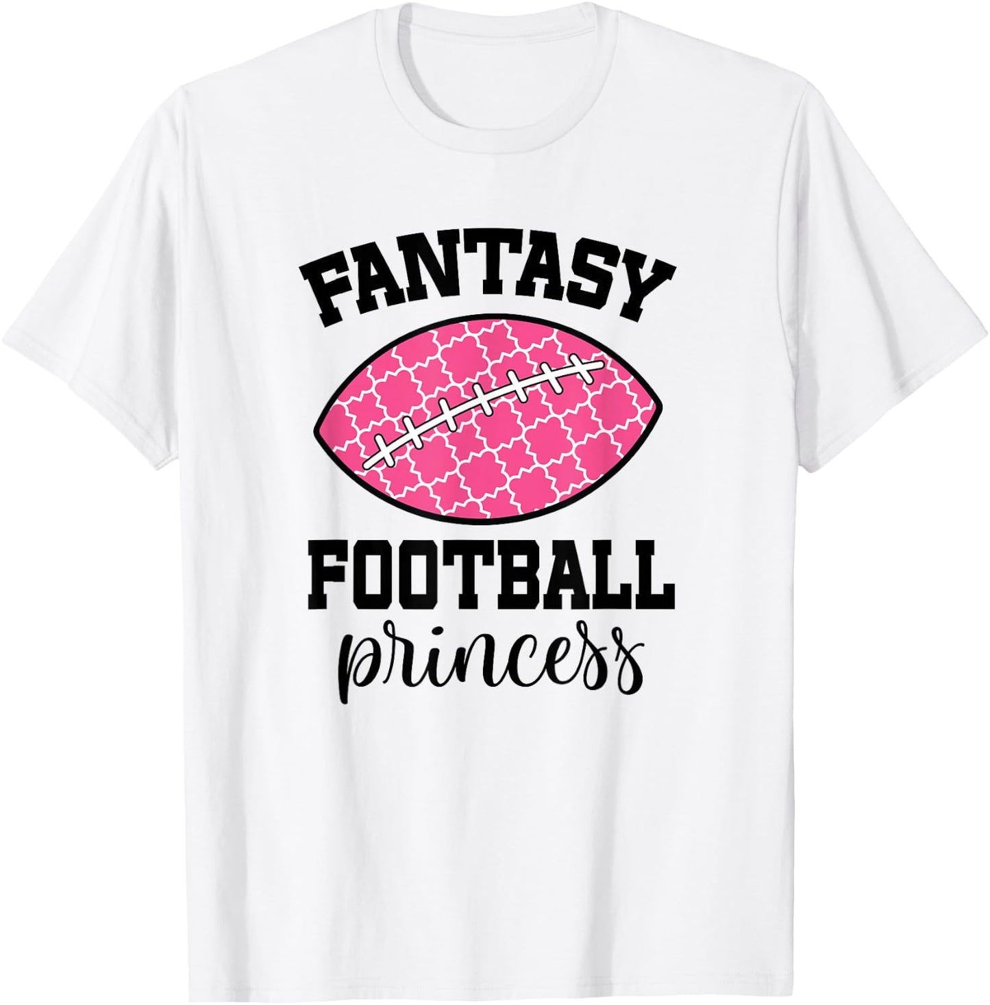 Fantasy Football Princess T-Shirt - T-Shirt | White