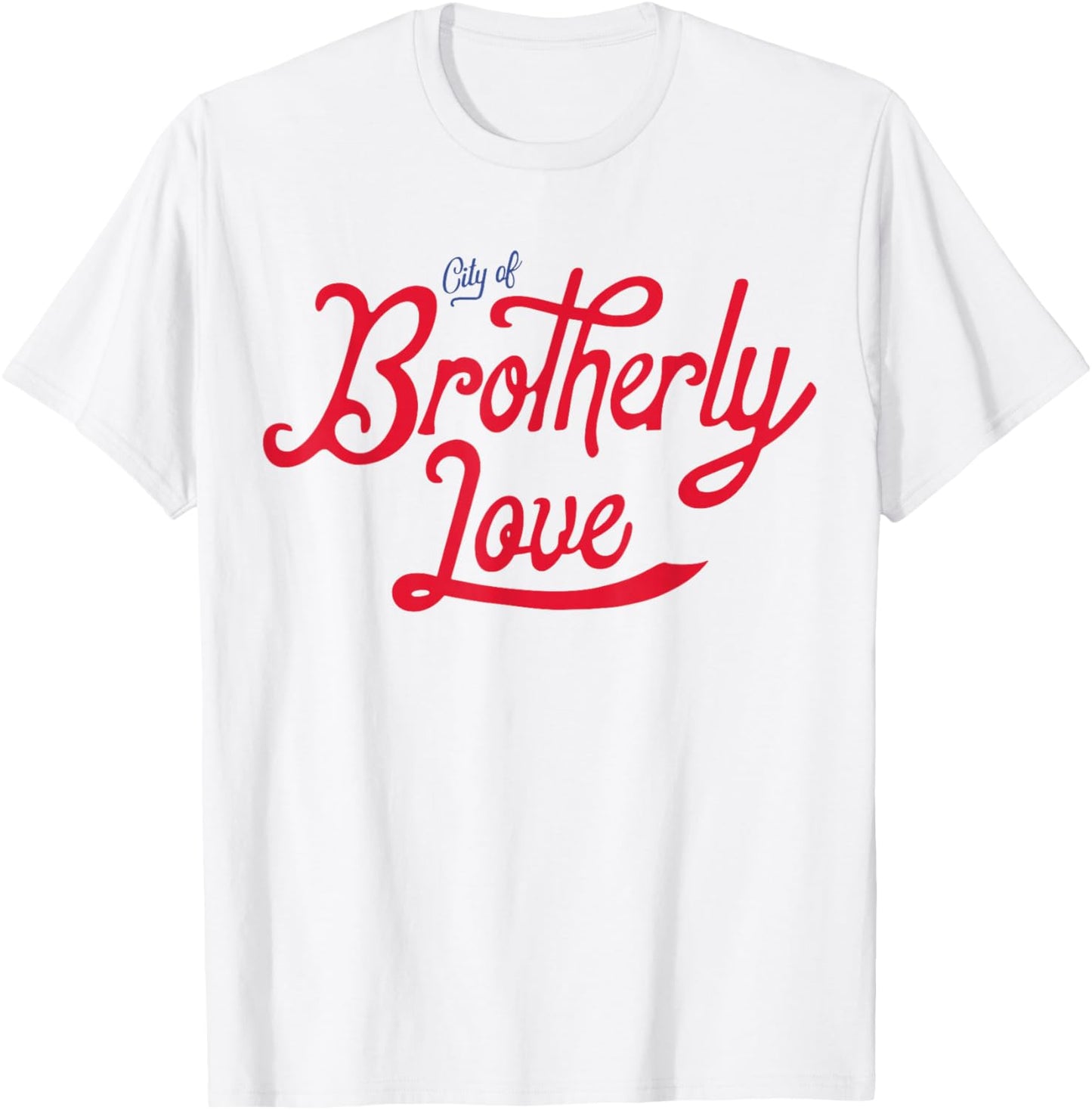 Philadelphia City Philly Brotherly Love Cute T-Shirt - T-Shirt | White