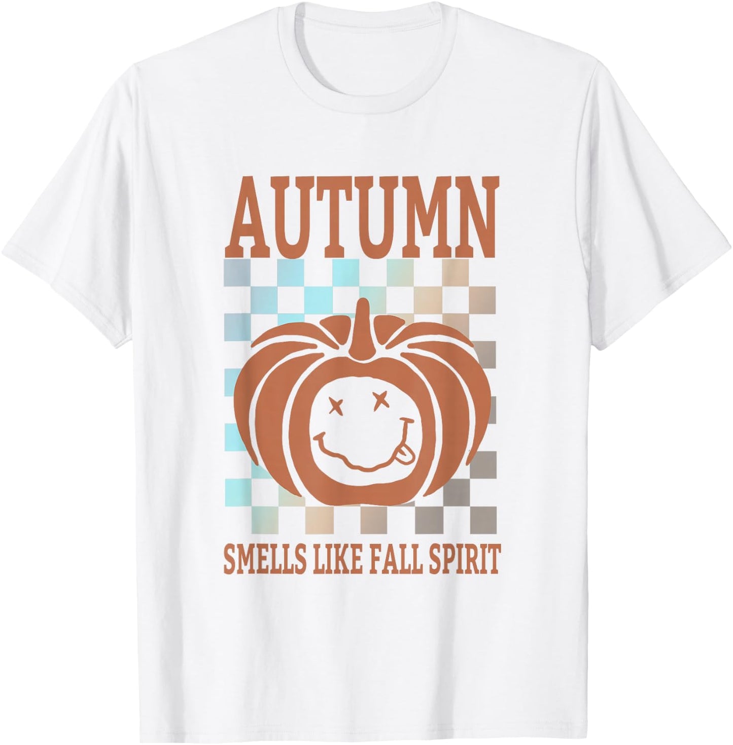 Autumn Smells Like Fall Spirit Funny Apparel T-Shirt - T-Shirt | White