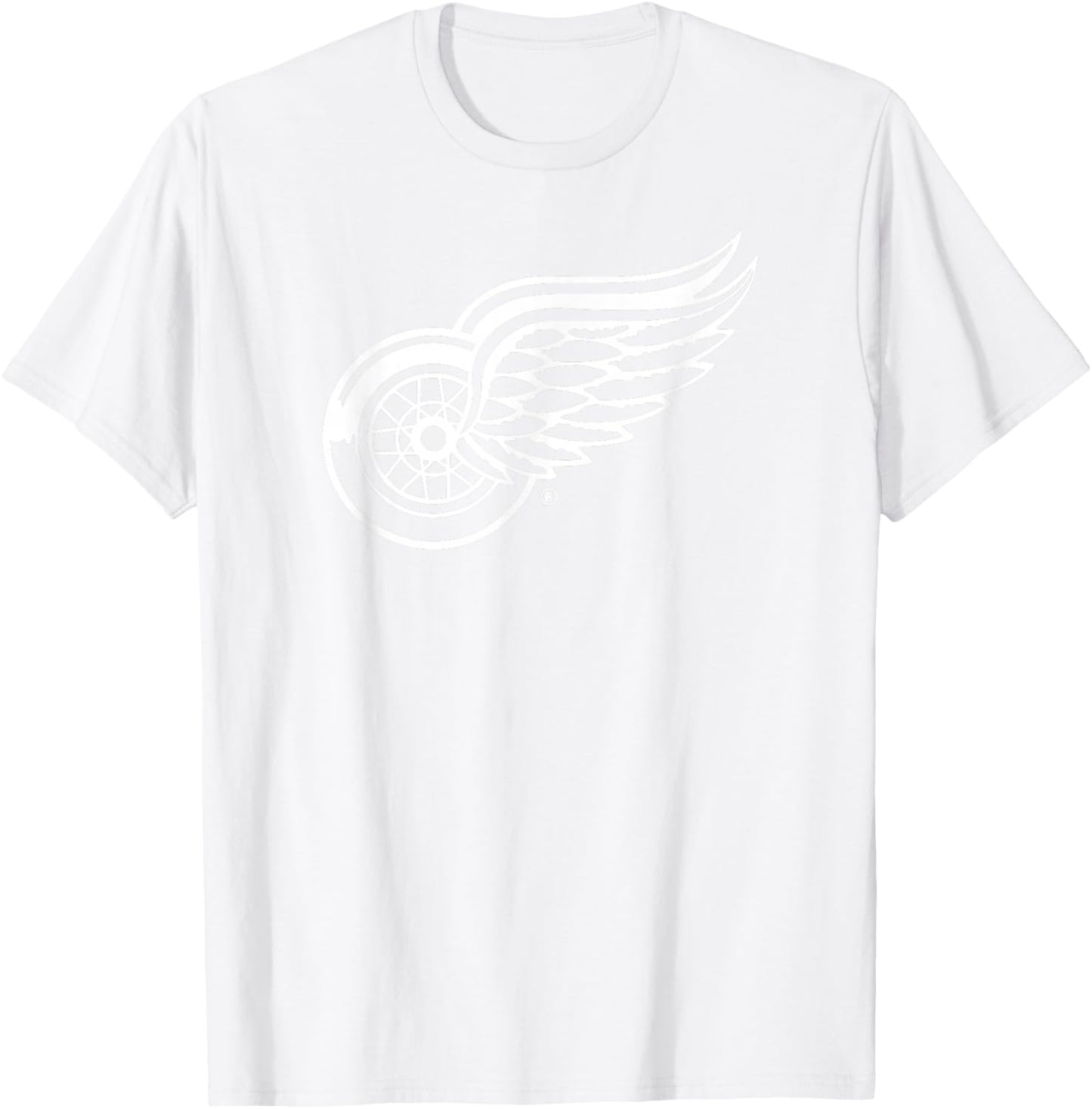 Detroit Red Wings Icon Red Officially Licensed T-Shirt - T-Shirt | White