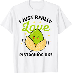 Best Pistachios Design Women Pistachio Nuts Lovers T-Shirt - T-Shirt | White