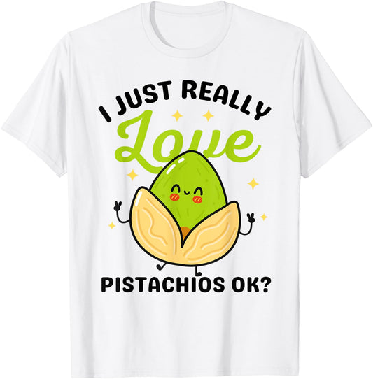 Best Pistachios Design Women Pistachio Nuts Lovers T-Shirt - T-Shirt | White