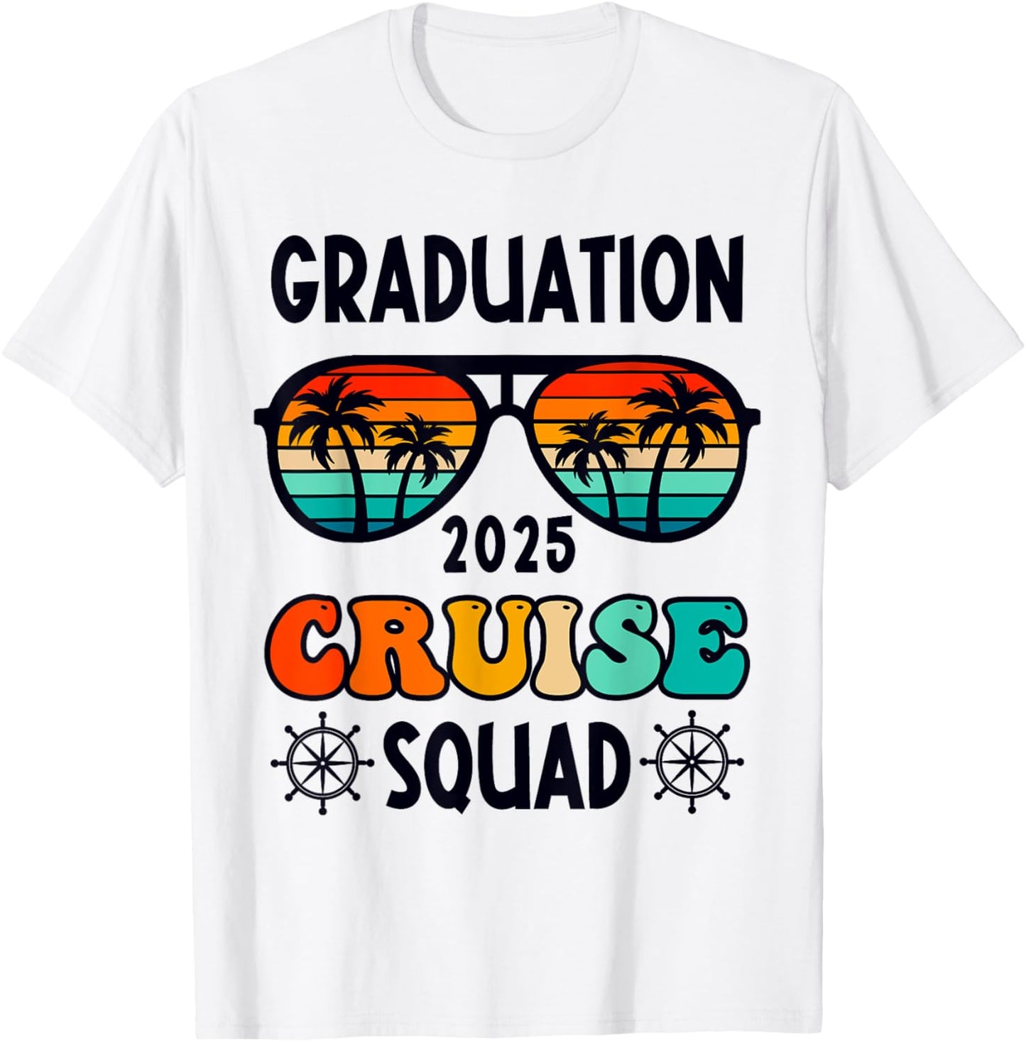 Graduation Cruise Trip Class Of 2025 Senior Summer Vacation Men Women Kids T-Shirt - T-Shirt | White