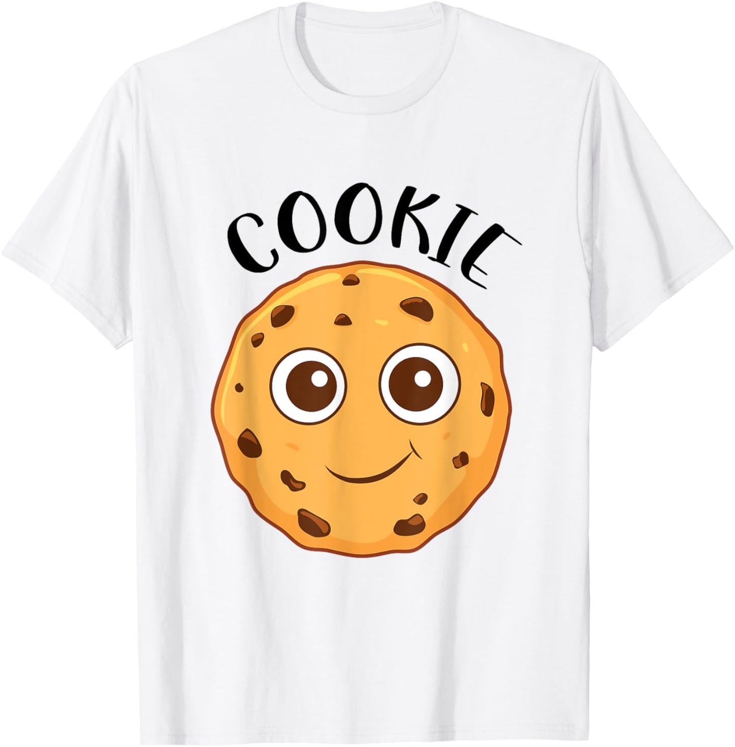 Cute Cookie Costume Funny Halloween Costume Pair T-Shirt - T-Shirt | White
