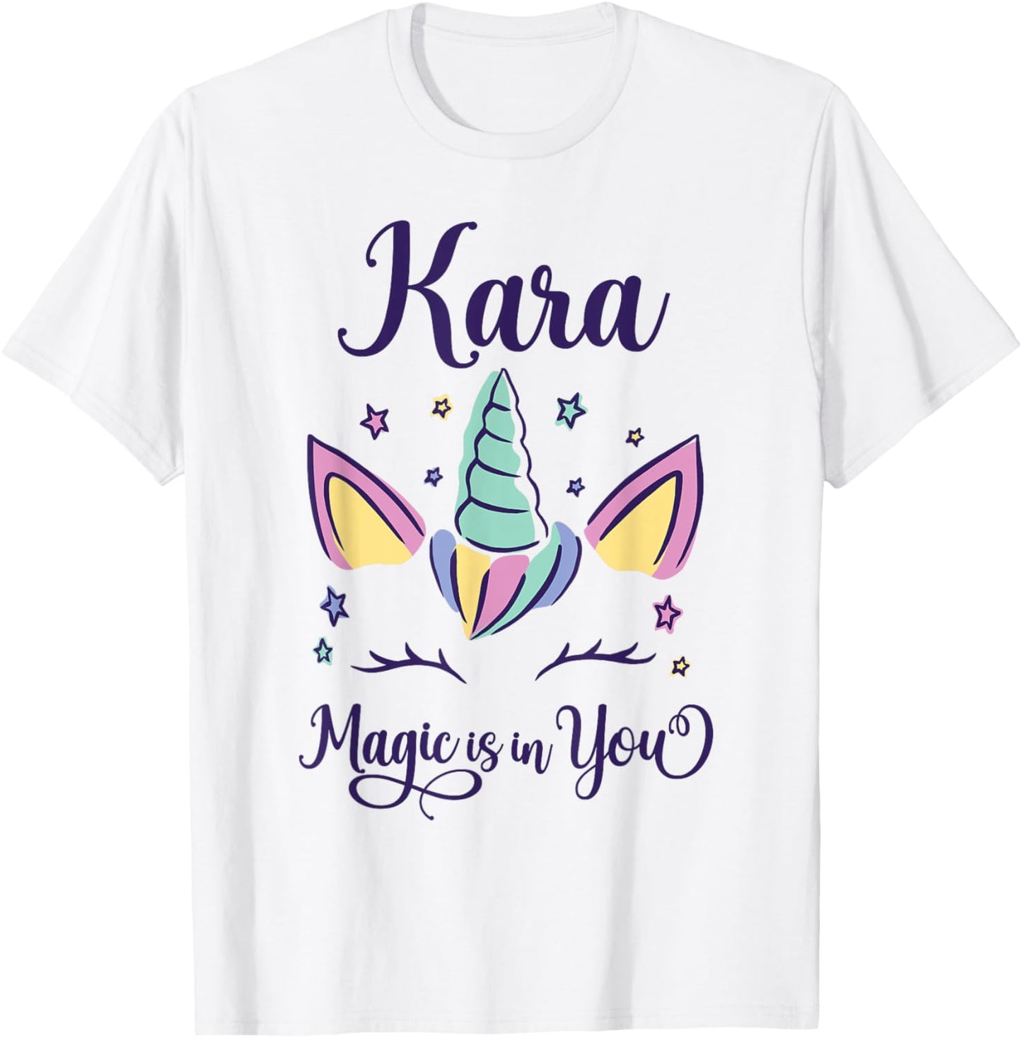 First Name Kara Personalized Kara T-Shirt - T-Shirt | White