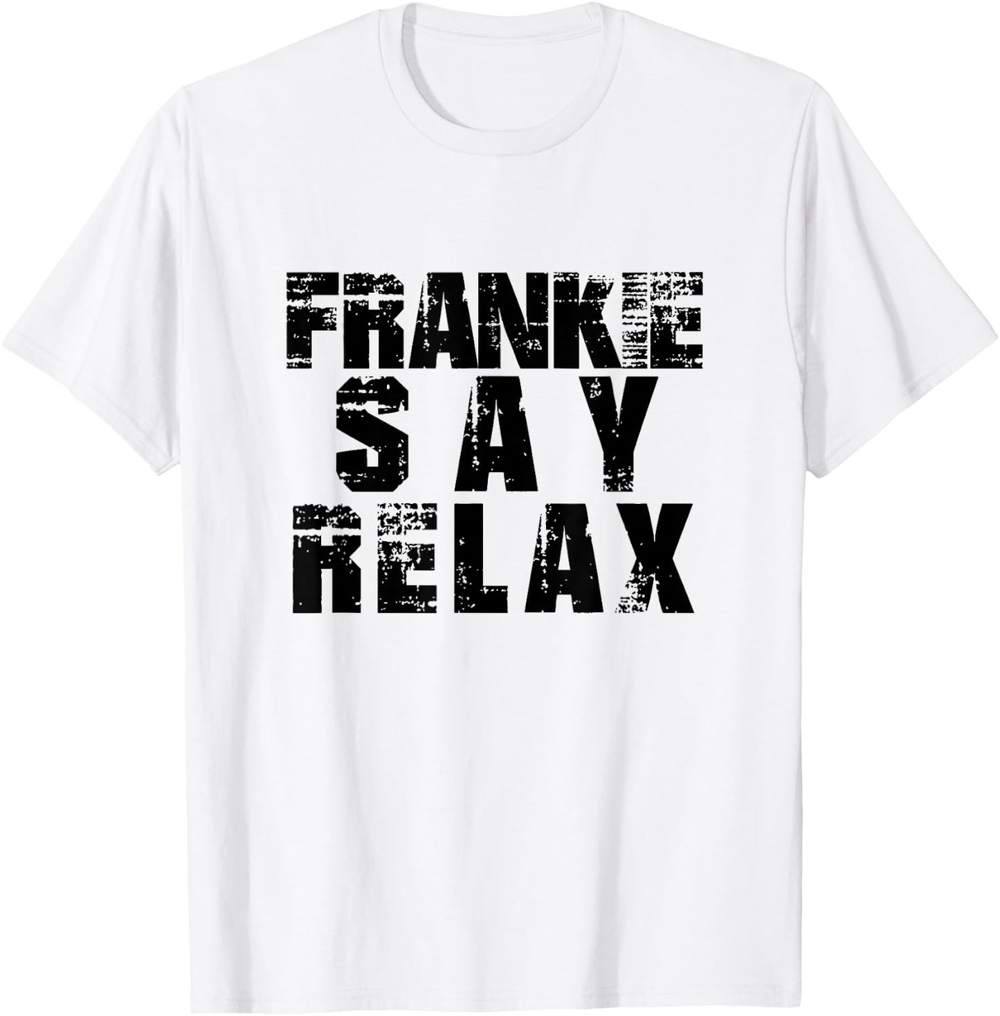 Frankie Say Relax T-Shirt - T-Shirt | White