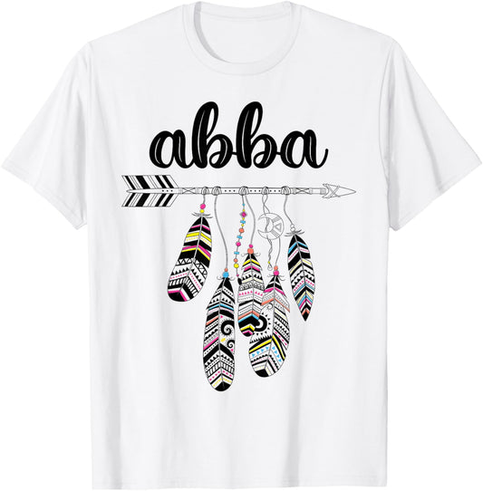 Abba Name Women Men Kids Abba Birthday Shirt Gift Abba Name T-Shirt - T-Shirt | White