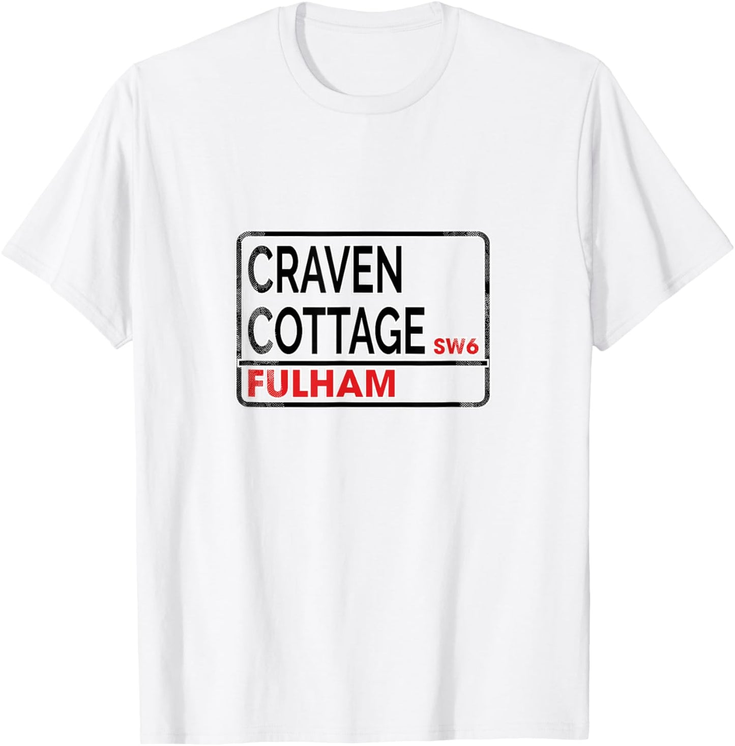 Fulham - Craven Cottage SW6 T-Shirt - T-Shirt | White