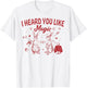 Bunny I Heard You Like Magic T-Shirt - T-Shirt | White