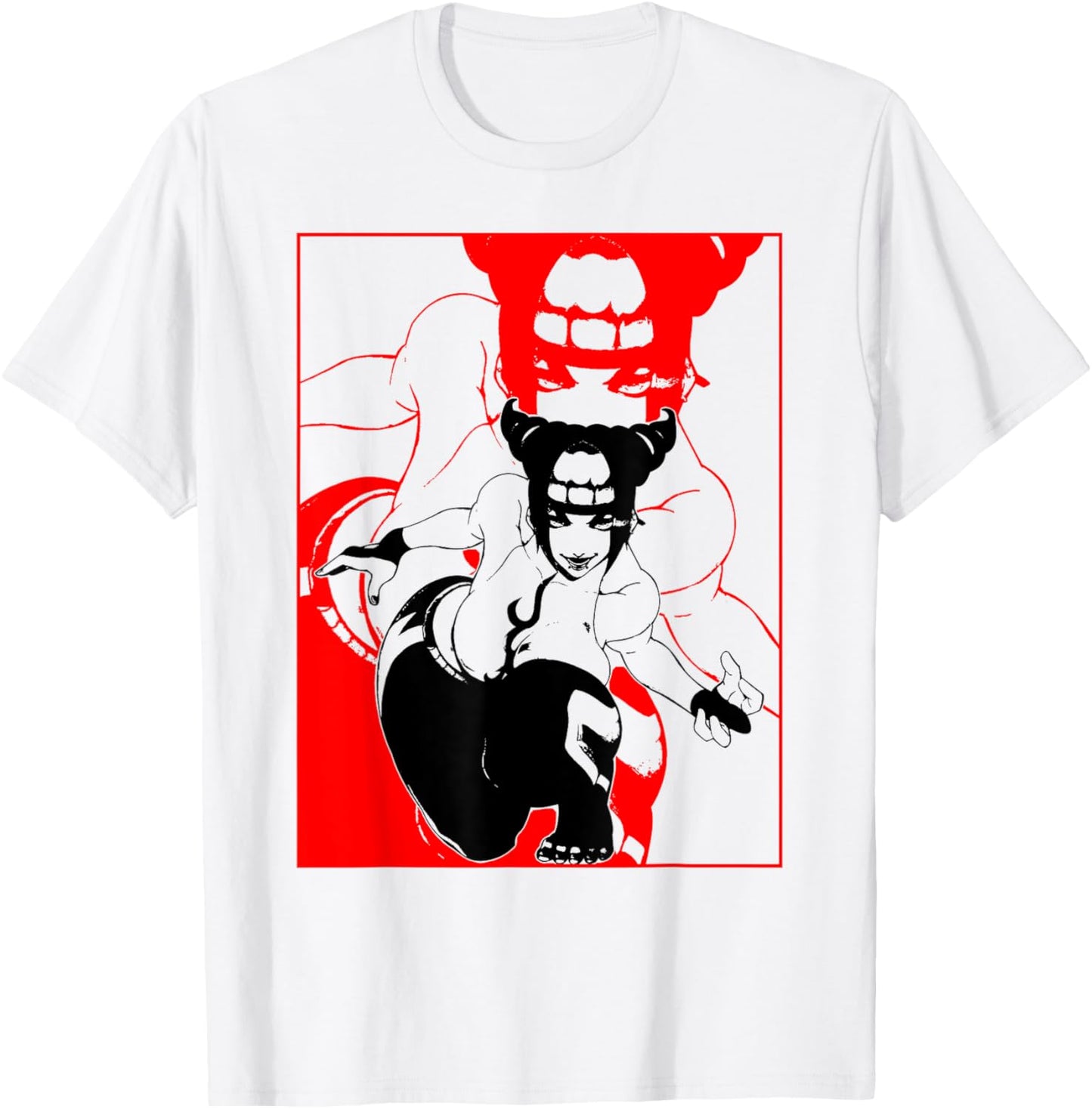 Juri Han Game Character for Player Lover T-Shirt - T-Shirt | White